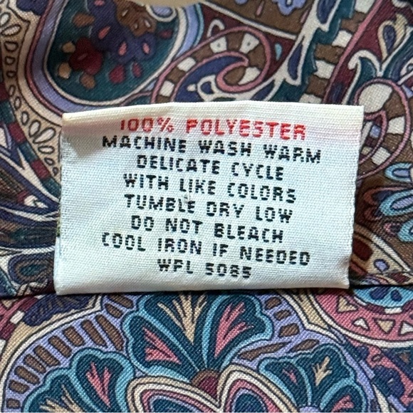 Vintage Polyester Unisex Bathrobe - Picture 4 of 4